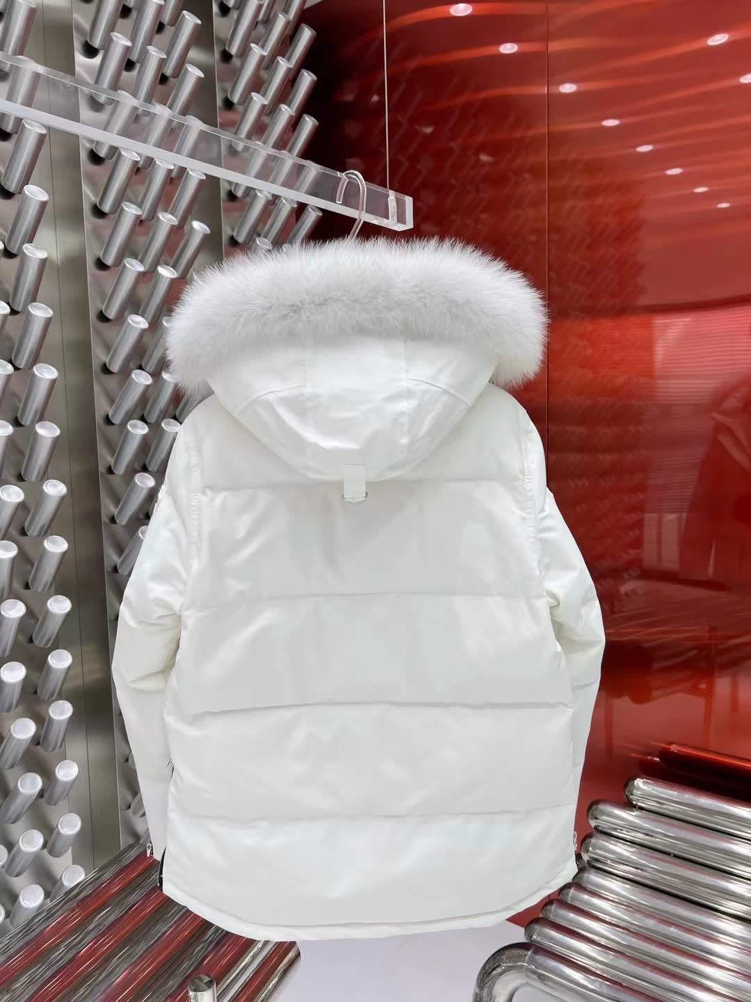 Moose Knuckles Hooded Down Jacket